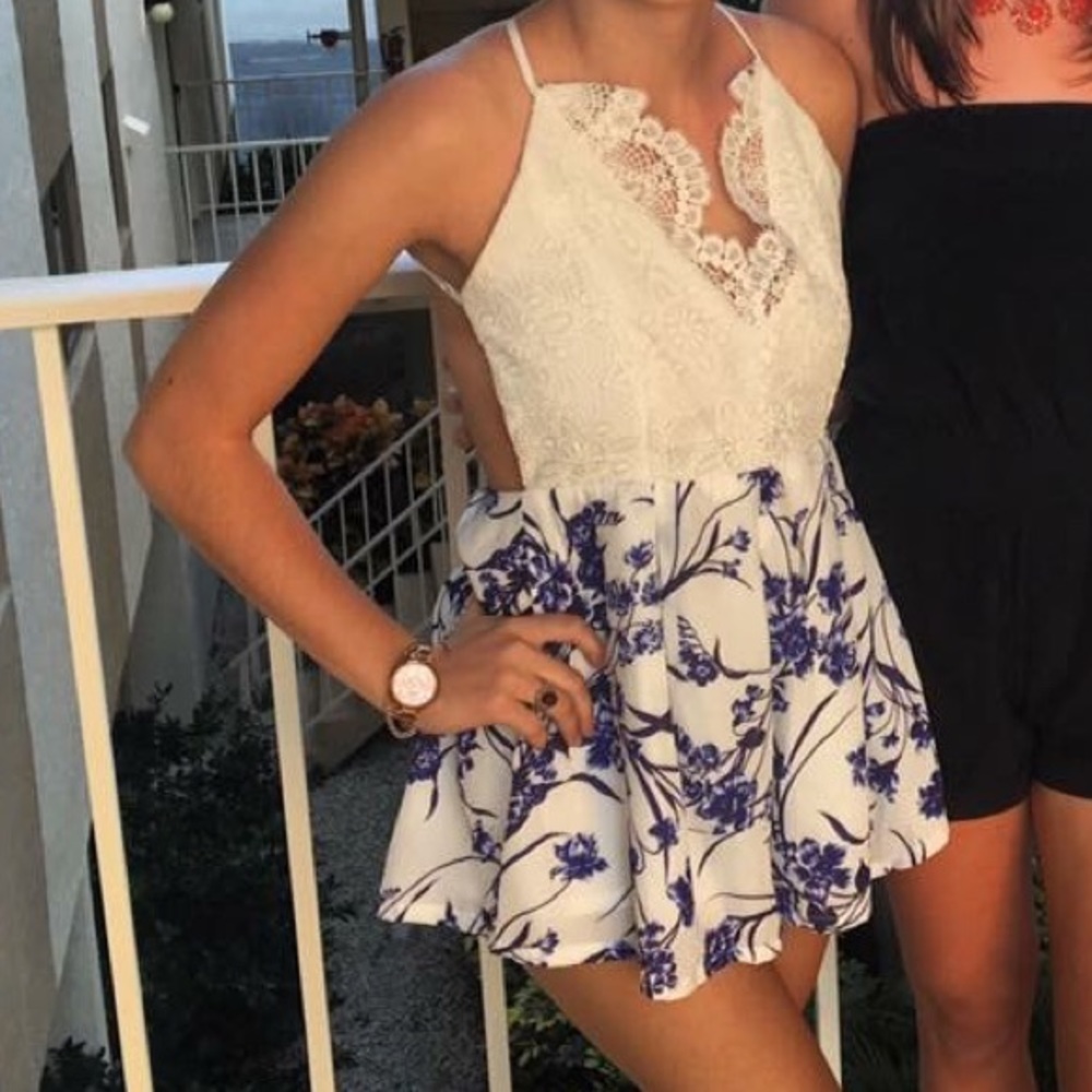 Lace romper